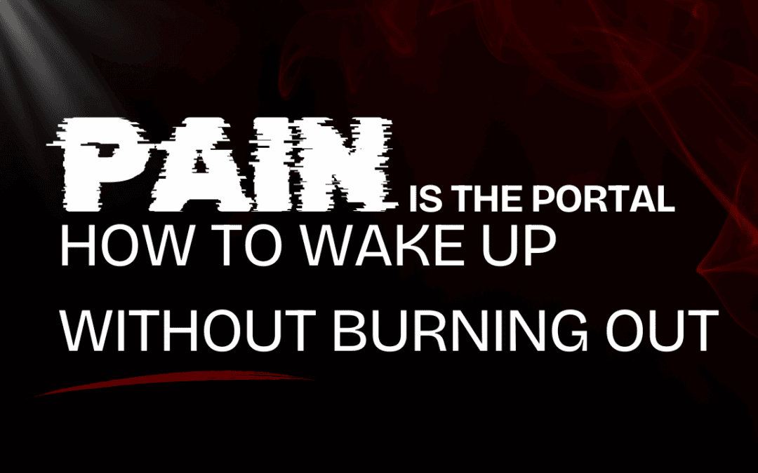 1. Attention is the currency, focus on waking up without burnout.